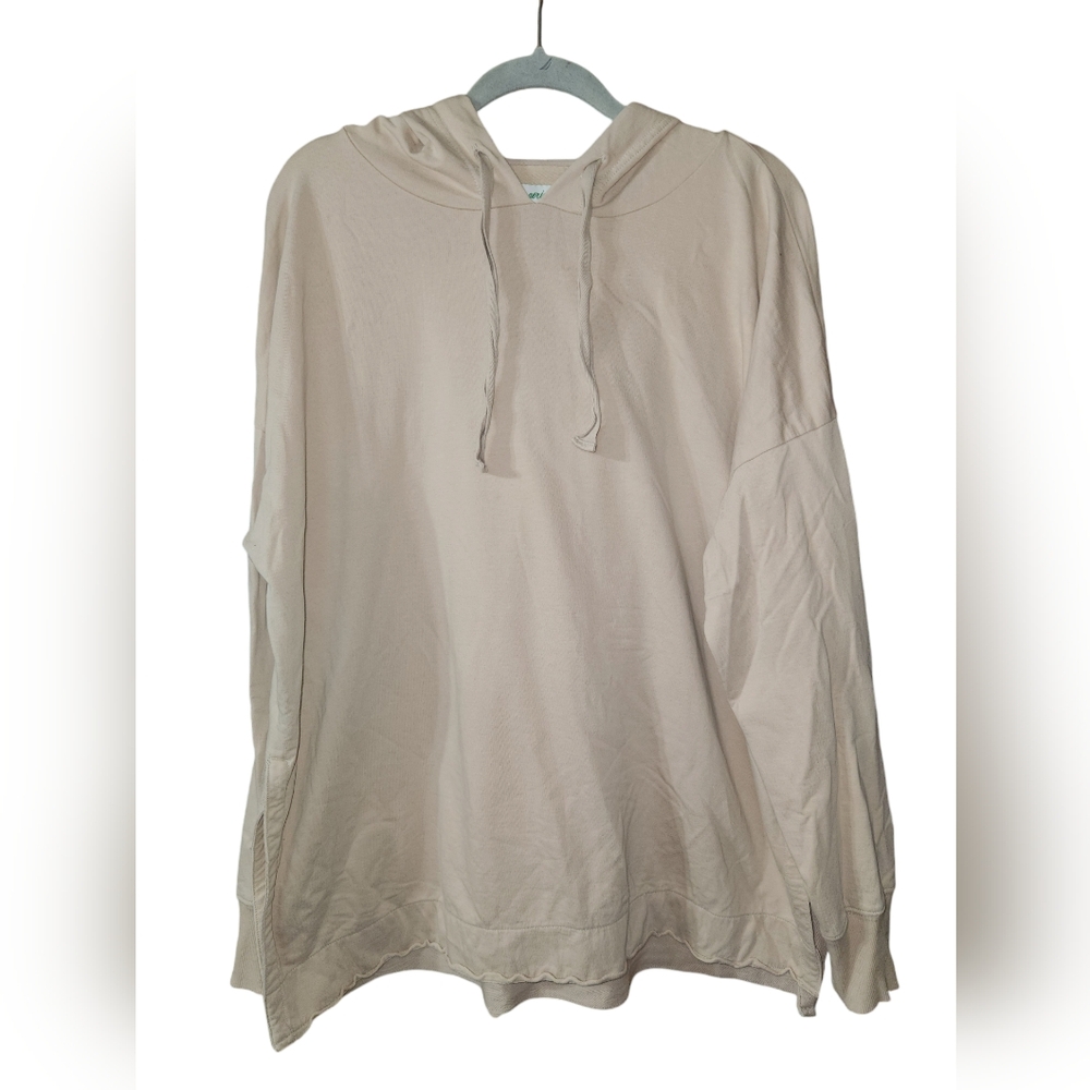 Aerie Tan Lightweight Hoodie